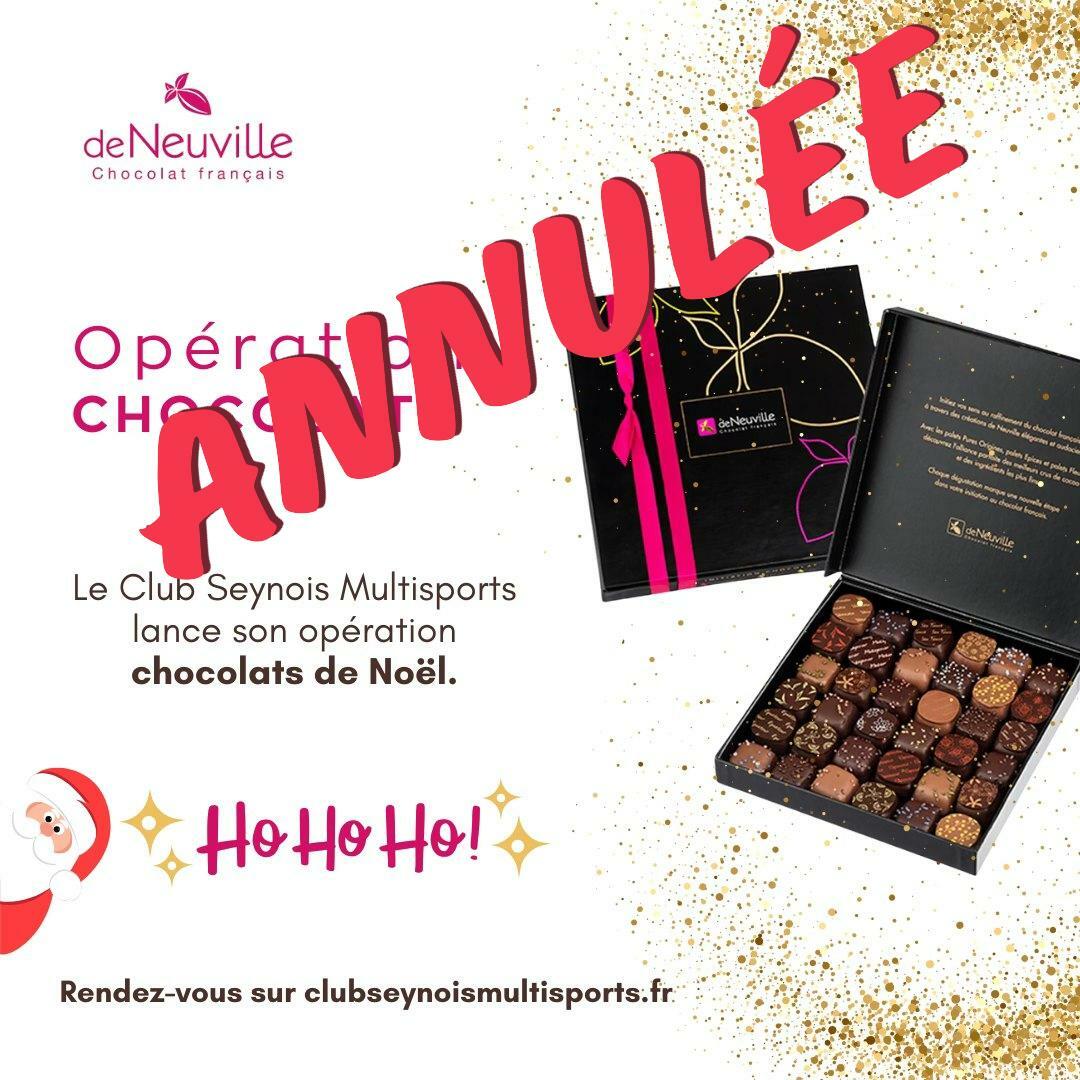 Opération Chocolats ANNULÉE !